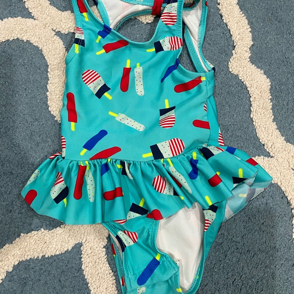 Bottom snap bathing suit - 4th of July